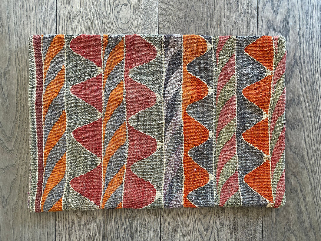 Vintage kilim cushion - E30 - 60x40 cm