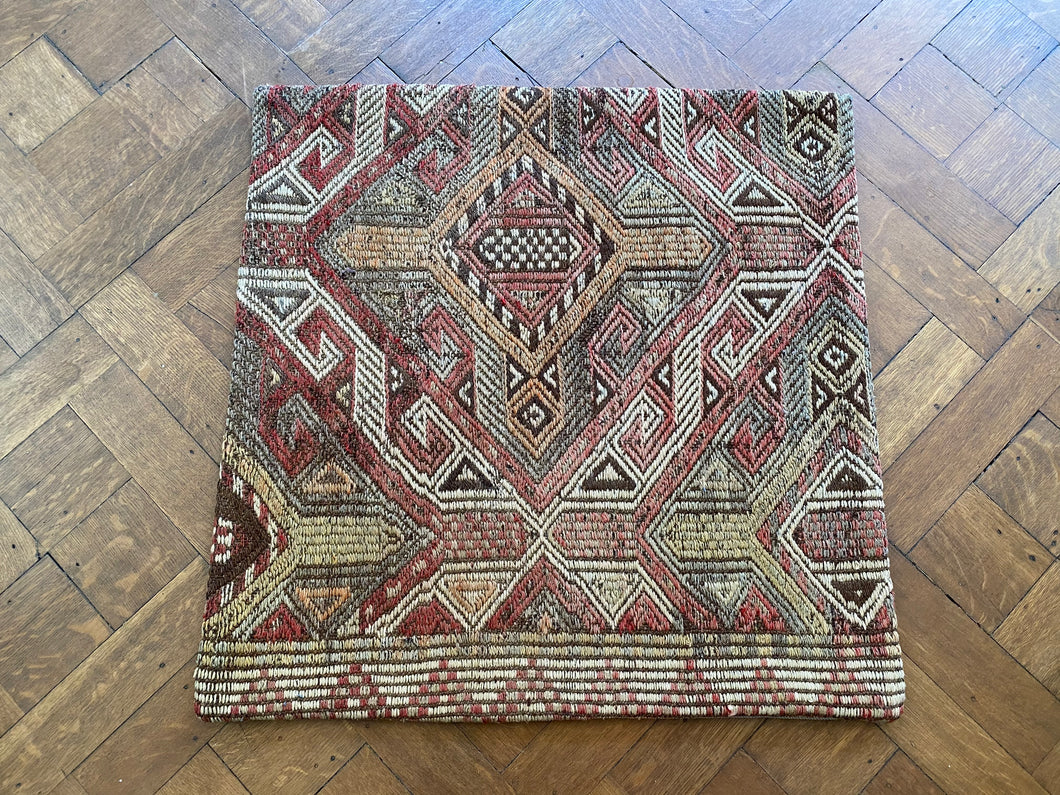 Vintage kilim cushion - F10 - 60x60 cm