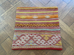 Vintage kilim cushion - B27 - 40x40 cm